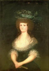 Portrait de la reine María Luisa (1751-1819), épouse du roi Charles IV (1788-1808) d